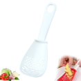thumbnail image 2 of DJN 2025 New Tableware Kitchen Spoon PP Material Easy To Use Compact And Space Saving Suitable For Family Restaurant Hotel Multi Functional Kitchen Cooking Spoon Plastic White One Size, 2 of 8