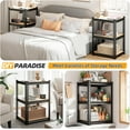 thumbnail image 4 of Storage Shelves 6 Tier Garage Shelving Heavy Duty Loads 2250LBS, Adjustable Heavy Duty Shelving 72’’H Metal Shelves for Storage Warehouse Pantry Kitchen Closet,16’’W X16’’D X72’’H, 4 of 9