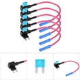 thumbnail image 5 of 5Pcs Car Auto Fuse Tap Adapter Mini ATM Blade Fuses Holder, 5 of 5