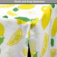 thumbnail image 4 of Lemons Dog Crate Cover, Continuous Citrus Leaves Flower Blossoms Polygonal Inspired Print, Easy to Use Pet Kennel Cover Small Dogs Puppies Kittens, 7 Sizes, Yellow Fern Green, by Ambesonne, 4 of 6