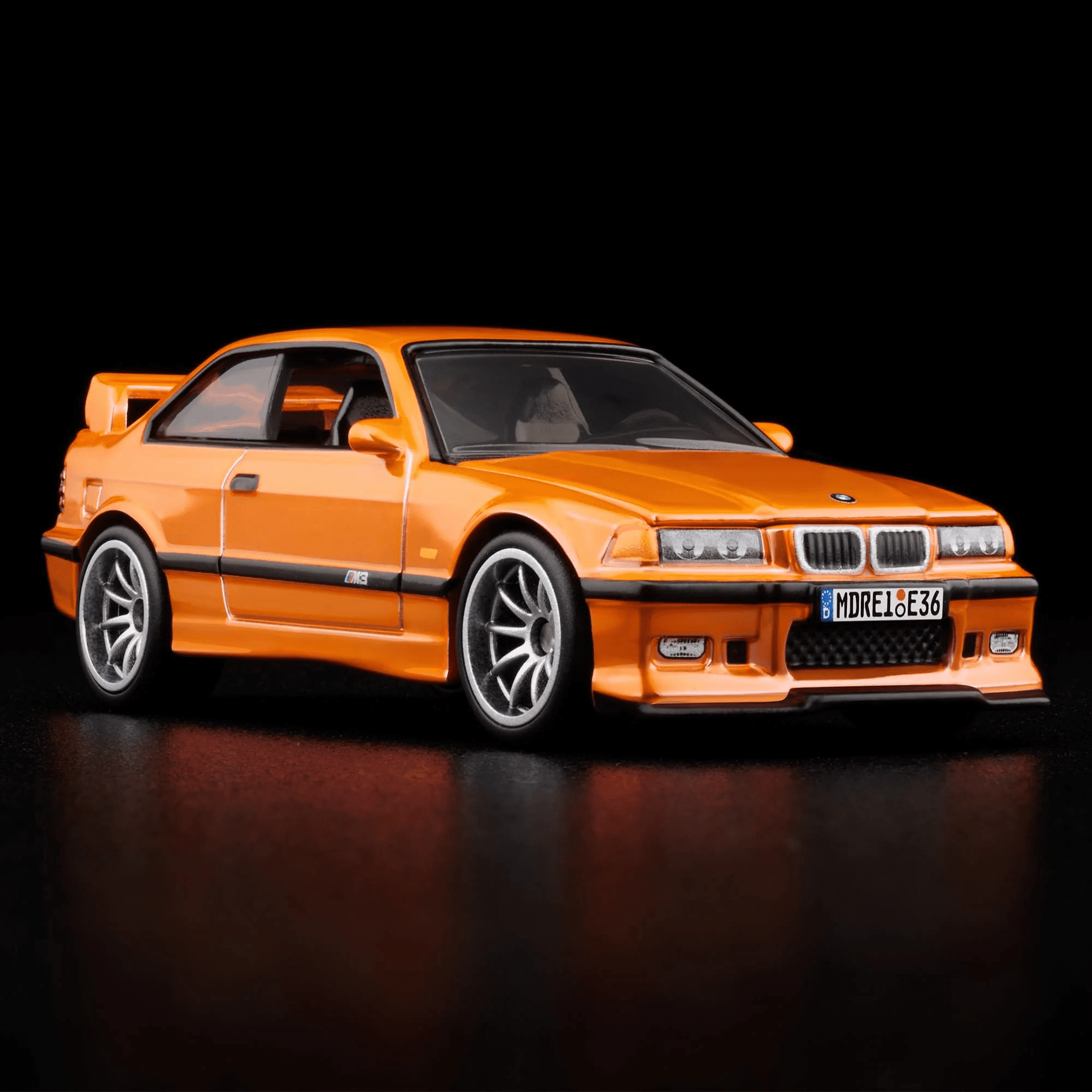 Hot Wheels 1995 BMW M3 LTW RLC Collectors Exclusive - Orange