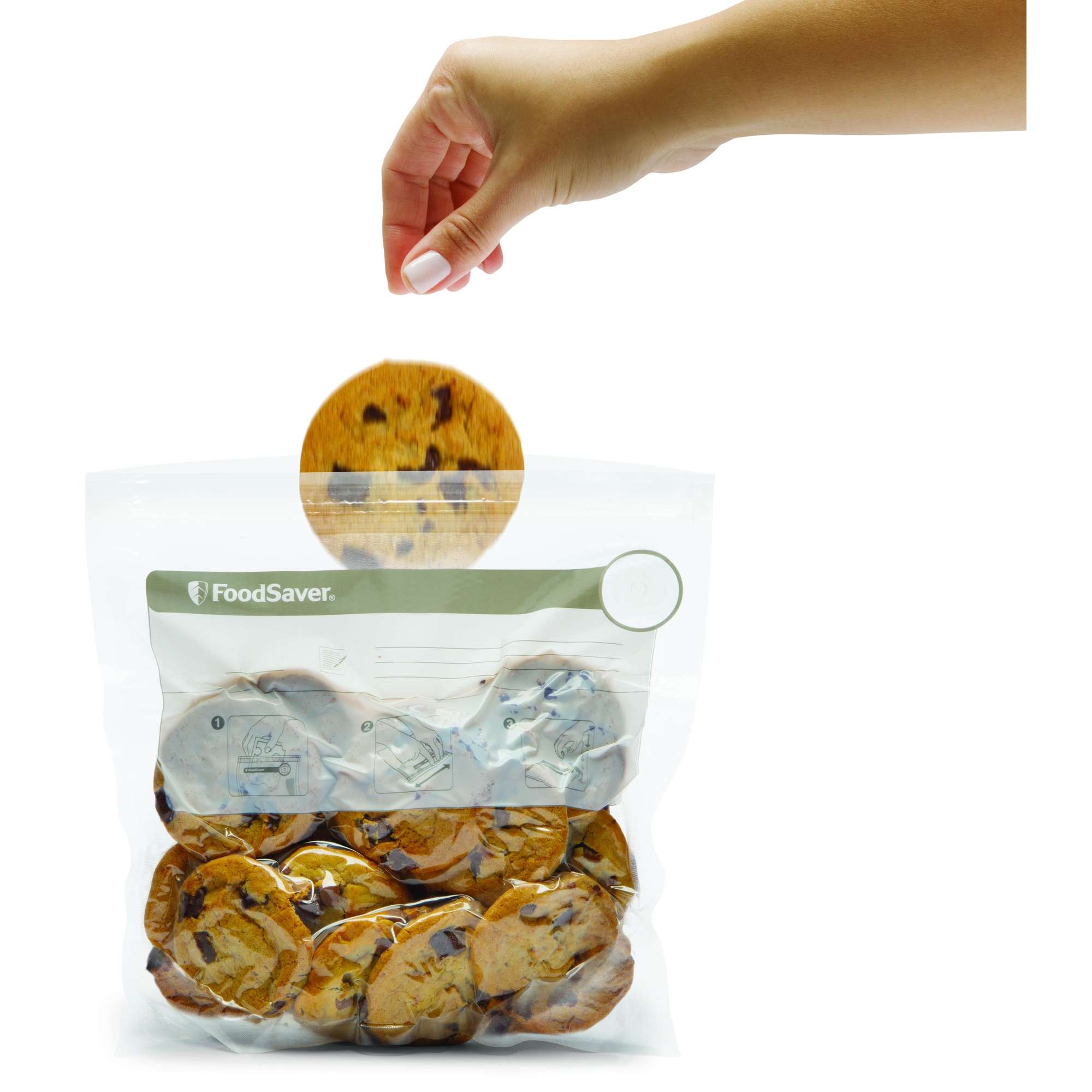 FoodSaver FreshSaver 1 Gallon Zipper Bags, 12 Pack photo 4