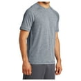 thumbnail image 4 of Yellow Rooster Mens Tri-Blend Wicking Raglan Tee True Navy Heather S, 4 of 6