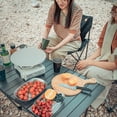 thumbnail image 3 of Portable Folding Camping Chair with Carrying Bag for Outdoor Camping, 3 of 8