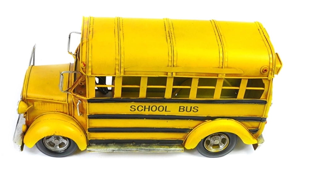 Details about   Lil' Yellow School Bus Trinket Box  Vintage Hard to Find New 