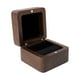 thumbnail image 5 of Sonducket Caja de joyería de Matrimonio Anillo de bodas Pendientes Caja de exhibición Bolsillo Hogar Dormitorio Empaquetado Contenedor de Negro Única ubicación 2Conjunto, 5 of 6