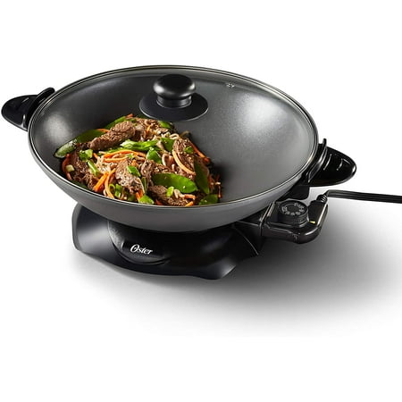 

DiamondForce Electric Wok 4.7-Quart Black