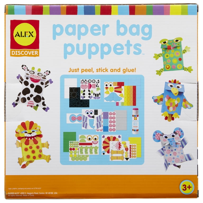 ALEX Toys Little Hands Paper Bag Puppets - Walmart.com