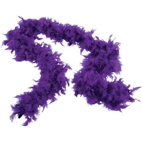 Purple Feather Boa