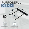 thumbnail image 5 of StoreYourBoard Chair Storage Rack Single – Heavy Duty Folding Chair Rack for Garage Organization, Holds 50 lbs, Chair Hangers for Folding, Patio, Beach & Camping Chairs, 5 of 11