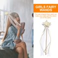 thumbnail image 3 of KAKOWELY 2 varitas de hadas de malla con forma de estrella para niñas, accesorios de disfraz para fiestas, 3 of 5