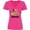 Cyber Pink, variant on Inktastic Crappie Fishing I Love Crappies Women's V-Neck T-Shirt