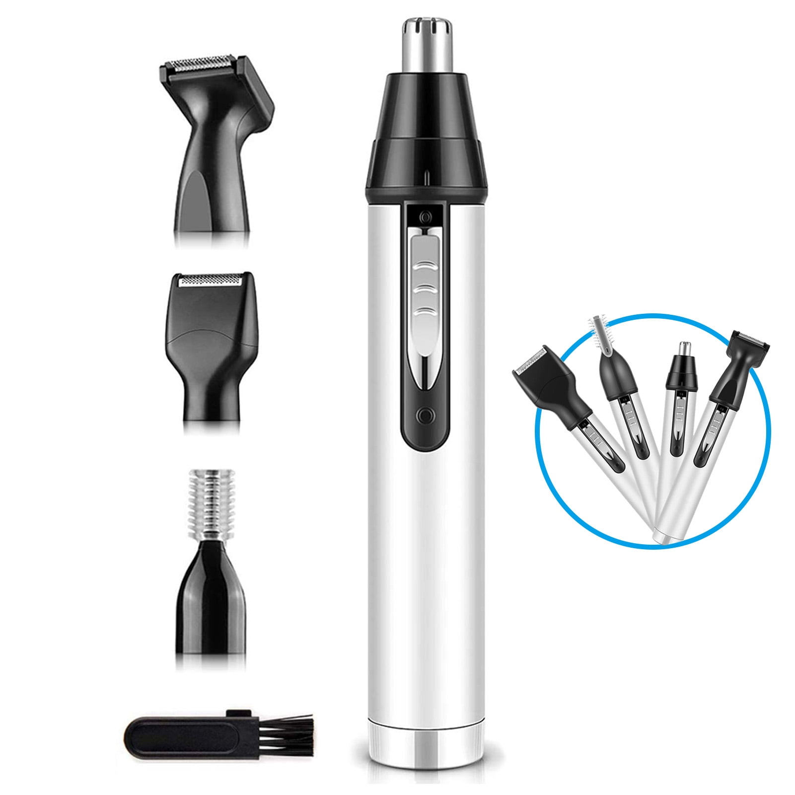Ear and Nose Hair Trimmer for Men, Upgraded Version Professional USB Rechargeable Multi-Function 4in1 Nose Hair Trimmer Hair Clippers Professional Shaving Machine Nose Trimmer Ear and Nose Hair Trimmer for Men, Upgraded Version Professional USB Rechargeable Multi-Function 4in1 Nose Hair Trimmer Hair Clippers Professional Shaving Machine Nose Trimmer