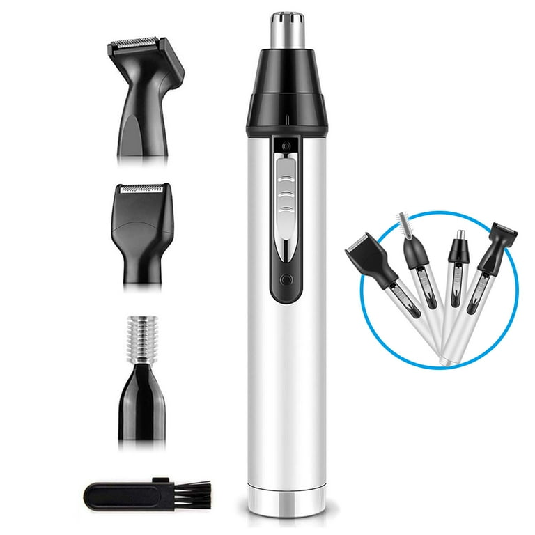 Ear and Nose Hair Trimmer for Men Upgraded Version Professional USB Rechargeable Multi Function 4in1 Nose Hair Trimmer Hair Clippers Professional Shaving Machine Nose Trimmer Walmart