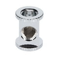 thumbnail image 2 of BDT-3T Brass T Block Fitting, Female G1/4in Thread, Easy to Install, Electroplated , Approx. 29mm Length, Approx. 22mm Diameter, Separates or Merges Liquid Flows, for, 2 of 8