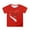 1#Red, variant on Kiijoy Toddler Girls Graphic T-Shirt Short Sleeve Crew Neck T Shirt for Kids, Sizes 3-4