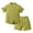 Green, variant on QWERTY Toddler Boys Girls Short Sleeve Hawaiian Shirt Shorts Set Back to School Summer Beach Outfit Size 3-4 Years