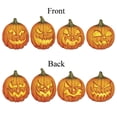 thumbnail image 2 of Beistle Jack-O-Lantern Halloween Cutouts - 14" - Orange and Yellow - Club pack of 48, 2 of 2