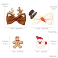 thumbnail image 2 of De Pinzas Para El Pelo De Navidad, Pasadores De Navidad Encantadores, Horquillas Para El Pelo, Regalos De Navidad Para Niños Y Niñas, Accesorios De Fiesta 6 Uds Kearding AP006082-00, 2 of 6