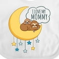thumbnail image 4 of Inktastic I Love My Mommy Boys or Girls Baby Bib, 4 of 4