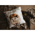 thumbnail image 4 of Thankful Hedgehog Pillow Cover | 16x16 Throw Pillow Thanksgiving Décor | Farmhouse Pillows | Country Decor | Fall Throw Pillows | Gift, 4 of 4