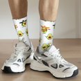 thumbnail image 6 of Logiee Kawaii Mexican Avocado Print Adult Socks for Men & Women,Calf Socks, Ankle Socks,Boots Socks,Breathable Casual Sock,Unisex Crew Socks, 6 of 6