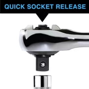 Zerodegree 38150 Ultra-Precise Gearless Ratchet - 0.25 in. Drive