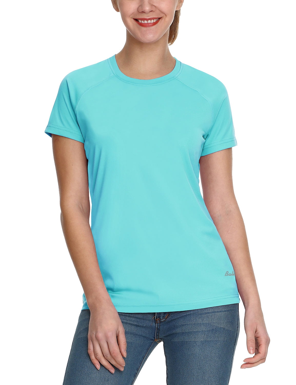 Baleaf Women's UPF 50+ UV Sun Protection T-shirt Outdoor Performance Short  Sleeve Blue Size S - Walmart.com