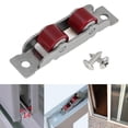 thumbnail image 4 of Rueda de Polea de Ventana para El Hogar, Rodillos Deslizantes para Puerta para Dormitorio, Oficina, Hogar Sunnimix rueda de la ranura de la polea de la ventana, 4 of 8