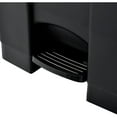 thumbnail image 5 of Plastic Rectangular Step On Trash Can, 23 Gallon, Black, 5 of 5