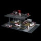 thumbnail image 1 of Vitrina organizadora para exhibición de coches a escala 1/64, caja de almacenamiento, accesorio fotográfico, adorno decorativo multiusos, diorama para Altura 85 cm, 1 of 10