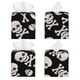 thumbnail image 2 of Fotbe black white Skull bone Porta Pañuelos Decorativo de Cuero, Caja Cuadrada Moderna para Pañuelos Faciales, Organizador y Dispensador 5x5x5'', 2 of 7