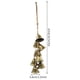 thumbnail image 3 of Christmas Rope Trumpet Shabby Style Metal Hanging Cow Decoration, 3 of 9
