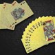 thumbnail image 5 of Luxury Gold Foil Poker Playing Cards Deck Waterproof Pet Plastic Poker Cards Adults Games Gifts, 5 of 5