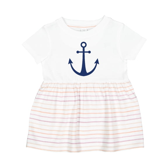 Inktastic Anchor Nautical Girls Baby Dress