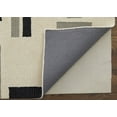 thumbnail image 4 of HomeRoots 514404 10 x 14 ft. Ivory & Taupe Wool Abstract Hand Tufted Handmade Rectangle Area Rug, 4 of 5