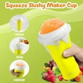 thumbnail image 3 of Tgosomt Slushy Cup, TIK TOK Frozen Magic Slushie Maker Cup Squeeze,Ice Cream Make,Cool Fun Stuff Things Gadgets (Pink), 3 of 10
