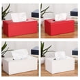 thumbnail image 3 of Household Faux Leather Tissue Box Storage Case Hotel Restaurant Paper Dispenser, 3 of 8