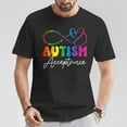 thumbnail image 2 of Autism Awareness Acceptance Infinity Symbol Advocate Educate T-Shirt - Support Autism Awareness, Infinity Symbol Shirt, Advocate and Educate Apparel, Autism Acceptance Tee, 2 of 3