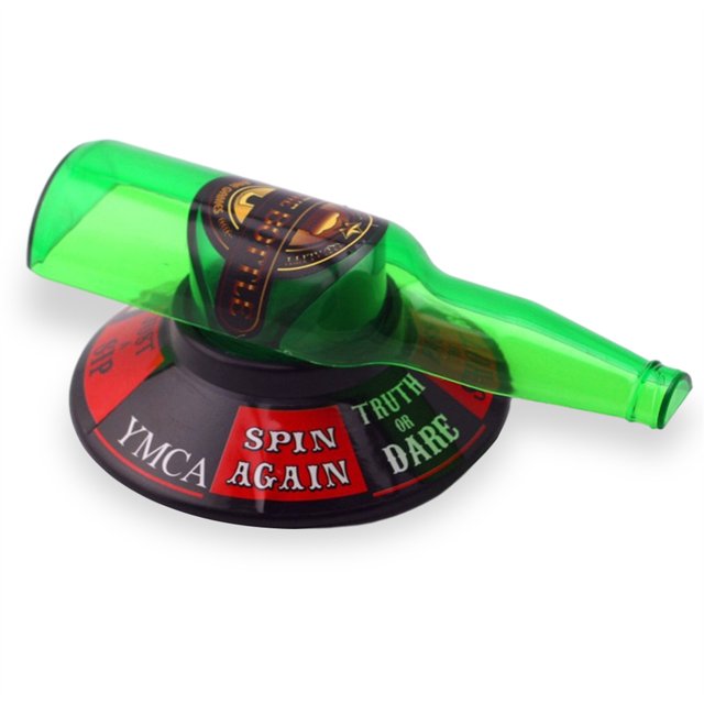 Yuarrent Botella giratoria, juego para beber, Patios, regalos para adultos, suministros para actividades de bebidas pequeñas, decoraciones Juegos de servir café y té