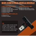 thumbnail image 3 of MAF Mass Air Flow Sensor Meter 10393948 23256991For Cadillac Chevy GMC Delco, 3 of 4