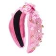 thumbnail image 6 of CYSFASHION Head Band for Women Non Slip Headbands Fitness Hair Bands Cozy Hair Accessories Pink, 6 of 9