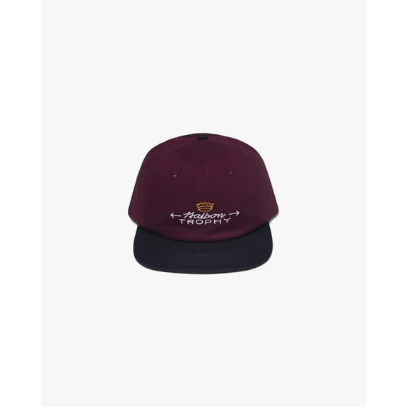 Malbon Trophy Painters Hat - Burgundy