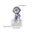thumbnail image 2 of 2026 Astronaut Sculpture Creative Resin Desktop Ornament for Office Desk Entrance Orange, 2 of 3