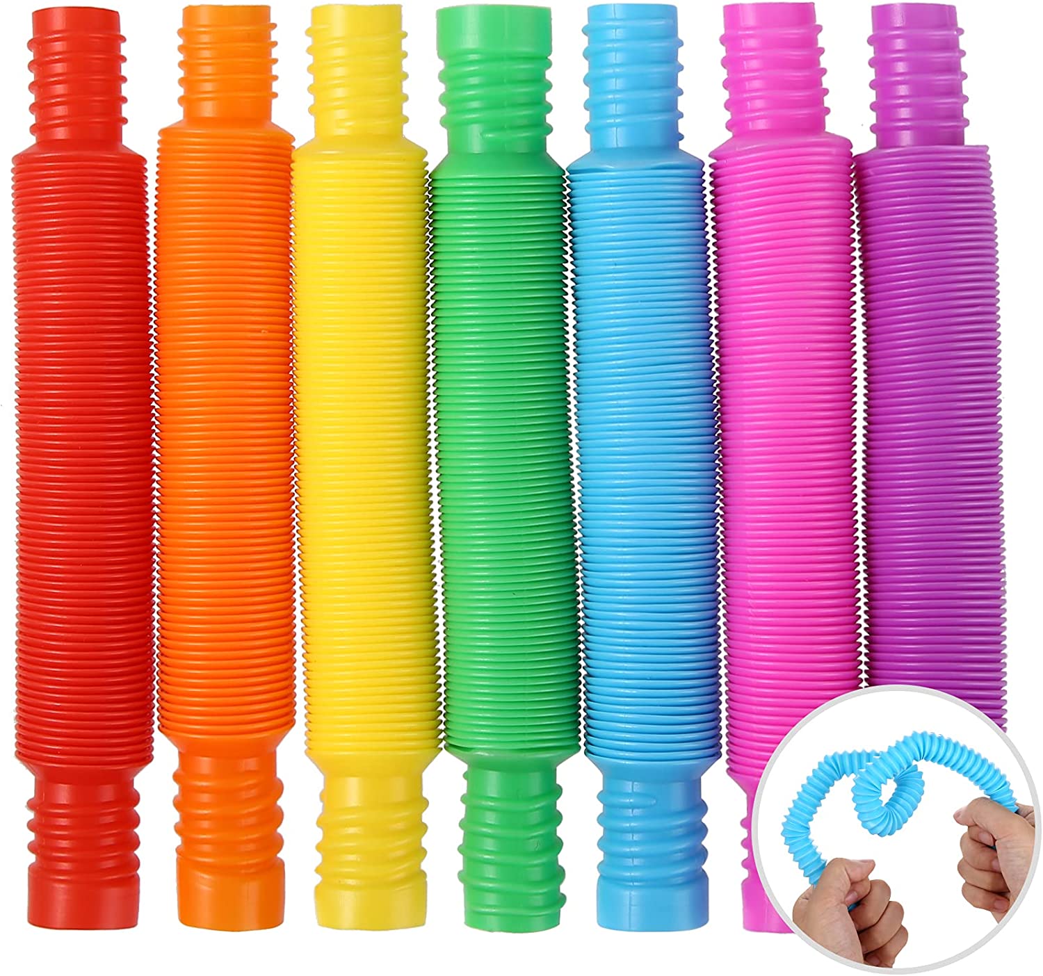 Cool Bendable Toys Sensory Tubes 
