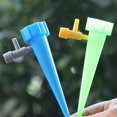 thumbnail image 2 of 30PCS Drip Bottle, Drip Irrigation Bottle, with Control Valves, Green+Blue，10.5*3cm, 2 of 5