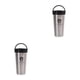 thumbnail image 2 of Toystoory Taza De Café De Acero Inoxidable Con Tapa A Prueba De Fugas Y Taza Aislante Fácil De Limpiar Tazas De Café Con Aislamiento Plata 500 plata 500ml 2Conjunto, 2 of 6