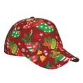 thumbnail image 2 of Wukai X-mas and New Year Baseball Cap: Comfortable, Stylish, and Adjustable Hat for Sports, Daily Wear, and Outdoor Activities-One Size, 2 of 7