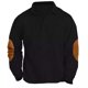 thumbnail image 2 of Blusa y camisa de manga larga con cuello vuelto para hombre, estilo casual, para deportes al aire libre, color liso, blusa de manga larga con cuello vuelto, camisetas de poliéster para hombre, 2 of 7