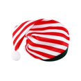 thumbnail image 3 of Sombrero Unisex para niños y niñas, gorro de Navidad a rayas con bola de felpa, Cosplay, accesorios para disfraces, 3 of 4